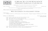 GRACE COVENANT - Cloud Object Storage | Store ...€ HYMN 473 (Blue Hymnal) For the Beauty of the Earth Dix †PRAYER OF CONFESSION (IN Bobby HulmeUNISON) -Lippert Gracious God, Your
