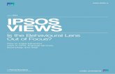 June 2016 IPSOS VIEWS · IPSOS VIEWS The behaviour lens is ... other within a kaleidoscopic view of behaviour. Dual process ... influencing and changing the real life behaviour of