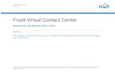 Five9 Virtual Contact Center - Cloud Contact Center … · Five9 is the leading provider of cloud contact center software, ... Description of Dashboard Widgets ... and social media