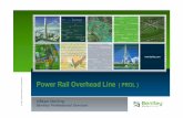 F3 Power Rail Track and Power Rail Overhead Line · Power Rail Overhead Line ( PROL ) ... • A network model is created from Bentley Rail Track geometry ... Turnouts • Update ALG