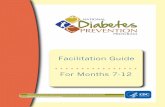 Months 7-12 Lifestyle Coach Facilitation Guide · Lifestyle Coach Facilitation Guide: ... Diabetes Training and Technical Assistance Center at the ... mindful eating . as a