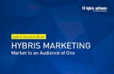hybris Solution Brief Hybris Marketing - sap.com€¦ · However, this human model doesn’t scale. While compa-nies have invested heavily in digital solutions to attract, convert,