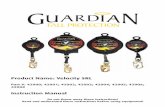 Product Manual for Guardian Velocity SRL - Northern Tool 1-2 Applicable Safety Standards 2 Worker Classifications 2 ... Thank you for purchasing a Guardian Fall Protection Velocity