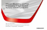 Efficient Modelling and Post Processing of Spot Welded ... · Product Examples (I) Regina EMU (Sweden) Talent (Germany, Norway, Austria, Canada) AGC (France) ITINO (Sweden) DD-EMU