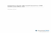 Integration Guide: Microsoft Dynamics CRM Online … Guide: Microsoft Dynamics CRM . Online and Office 365. Last updated: July 2015 . . This document is provided "as-is". Information