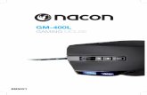 IB GM 400L - NACON Gaming · NACON GM-400L laser gaming mouse for PC ... On the advanced settings page you can tweak the ... o The performance of the laser gaming …
