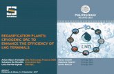 REGASIFICATION PLANTS: CRYOGENIC ORC TO … · 2017-09-25 · 2 summary introduction lng regassification energy requirements technology overview cryogenic organic rankine cycles energy