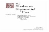 The Shadowrun Supplemental # Supplement Issue 05.pdf · Remember, lots of streets have subways under