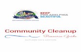 Cleanup Guide 2016 - Philadelphia Guide 2016.pdfneighborhood, you need to have a ... directions using public transportation or car, parking instructions, and landmarks. ... spending