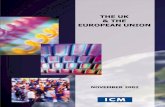 THE UK & THE EUROPEAN UNION - Choose your languageec.europa.eu/commfrontoffice/publicopinion/flash/fl137.pdf · The UK & The European Union Report – ICM Research 2/2 1. Table of