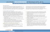 AONE GuidinG PriNciPlEs - The Voice of Nursing Leadership · 3 GuidinG PriNciPlEs For the role oF the nurse executive in patient saFety Develop Leadership Competencies Leadership