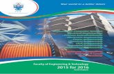 VUT FACULTY OF ENGINEERING & TECHNOLOGY engineering... · Faculty of Engineering & Technology ... Industrial Project IV, Hardware Design IV, Functional ... Eligibility for Dip or