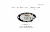 DENTAL ASSISTANT SPECIALTY Clinical Skills-Radiologystatic.e-publishing.af.mil/.../publication/qtp4y0x1-2/qtp4y0x1-2.pdf · DENTAL ASSISTANT SPECIALTY . Clinical Skills-Radiology