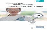 Level Measuring instruments connections per DIN 11864en.wika.com/upload/FL_DIN11864_en_co_62193.pdf · 5 What is DIN 11864? DIN 11864 was prepared by the working committee "Fittings