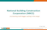 National Building Construction Corporation (NBCC) NBCC report of... · National Building Construction