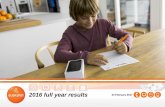 2016 full year results - Euskaltel appropriate in the presentation, ... IPO data pro forma to include R Cable 2 ... 187 TV platform, mob. network