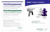 Bard Fixation Systems - crbard.com · Argument for Lightweight Polypropylene Mesh in Hernia Repair” Surgical ... stroke to drive a fastener through the mesh into the tissue. ...