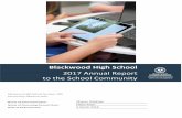 Annual Report 2017 (3) - bhs.sa.edu.au · 2017 Annual Report to the School Community Sharon Goldman ... - Continued oversight of the Canteen operations. ... Improvement Planning and