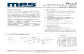 MP1470 High-Efficiency, 2A, 16V, 500kHz … Step-Down Converter ... -0.3V (-5V for