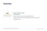 STRICTLY PRIVATE AND CONFIDENTIAL - Deloitte … · ©2008 Deloitte Touche Tohmatsu STRICTLY PRIVATE AND CONFIDENTIAL Palandri Group of Companies (Administrators Appointed) Report