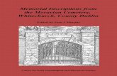 Memorial Inscriptions from the Moravian Cemetery ...homepage.eircom.net/~seanjmurphy/epubs/moravian.pdfMemorial Inscriptions from the Moravian Cemetery, Whitechurch, County Dublin