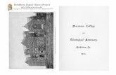 Bethlehem Digital History Project - Moravian Collegebdhp.moravian.edu/education/theoseminary/seminary.pdfOrigin attö Ðesign. TTIHE Moravian Church or Unitas Fratrum, from the time