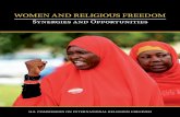 WOMEN AND RELIGIOUS FREEDOM - Svenska … · WOMEN AND RELIGIOUS FREEDOM SYNERGIES AND OPPORTUNITIES Professor Nazila Ghanea Associate Professor in International Human …