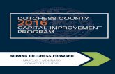 DUTCHESS COUNTY 2016 CAPITAL …dutchessny.gov/.../2016_Capital_Improvement_Program.pdfDUTCHESS COUNTY 2016 CAPITAL IMPROVEMENT ... road network and other capital assets ... acquisition,