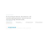 A Comparative Analysis of Unemployment Insurance Financing ... · RESEARCH REPORT . A Comparative Analysis of Unemployment Insurance Financing Methods . FINAL REPORT . Wayne Vroman