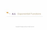 4.1 Exponential Functions - YorkU Math and Statsraguimov/math1510_y13/PreCalc6_04_01... · 5 Exponential Functions To study exponential functions, we must first define what we mean