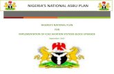 NIGERIA’S NATIONAL ASBU PLAN€™S NATIONAL ASBU PLAN ... NIGERIA’S NATIONAL AIR NAVIGATION PLAN (ASBU IMPLEMENTATION) 2015 ... Navigation Plan November 2012 was developed in
