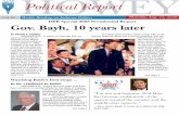 HPR Special 2008 Presidential Report Gov. Bayh, 10 …. Bayh, 10 years later ... U.S. Sen. Evan Bayh on a recent trip to Iowa to campaign for president. ... who helped craft Bayh’s