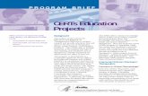 CERTs Research: Education Projects · CERTs Education Projects ... including evaluation of medications, ... Pharmacoepidemiology fellowship. Pharmacoepidemiology is the study of