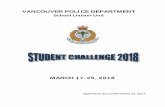 VANCOUVER POLICE DEPARTMENTvancouver.ca/police/assets/pdf/forms/student-challenge-2018.pdfapplication process, training, ... L XL Track Pants S M. L. XL ... the Vancouver Police Department