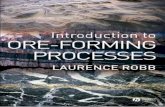 Introduction to Ore-Forming Processeskursatozcan.com/ders_notlari/Introduction_to_Ore_Forming... · 2017-10-26 · case studies in which actual ore deposits, selected ... standing