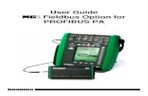 User Guide for MC5 PROFIBUS PA option - Tech€¦ · User Guide – MC5 Fieldbus Option for PROFIBUS PA General 3 Notes and Warnings This manual describes the use of MC5 and FI5 for