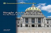 the - Pennsylvania. ... 2015 ... and satisfies the requirements of the Single Audit Act Amendments