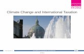 Climate Change and International Taxation - Corit Advisorycorit-advisory.com/wp-content/uploads/2011/12/Seminar-A_Climate... · – Joint Implementation ... VAT as good or service,