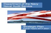 Department of the Navy Naval Audit Service of the Navy Naval Audit Service ... the Navy leadership in assessing risk to improve efficiency, ... corporate planning, data analysis,