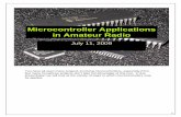 Microcontroller Applications in Amateur Radio · Microcontroller Applications in Amateur Radio ... – When the gate period completes, ... say, capacitance? Microcontroller based