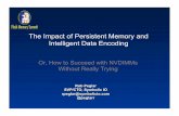 The Impact of Persistent Memory and Intelligent Data … Impact of Persistent Memory and Intelligent Data Encoding Rob Peglar SVP/CTO, Symbolic IO rpeglar@symbolicio.com @peglarr Or,
