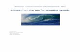 Energy from the sea for seagoing vessels - Maritime …maritimesymposium-rotterdam.nl/uploads/Route/energy from... · 2013-10-28 · Disadvantages of the described methods ... This