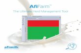 AfiFarm - afimilk.com · data in reports or in graphic format for user convenience and to set up automatic operations ... AfiFarm is used in many countries around the world.