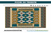 fiori di Trieste - Robert Kaufman Fabrics DI TRIESTE. page 2 Fabric and Supplies Needed Color Fabric Name/SKU Yardage SRKM-15714-133 GOLD (includes binding) SRKM-15710-74 …