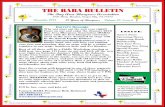 THE BABA BULLETIN - Bay Area Bluegrass · December 2015 29 Years of Bluegrass Volume 29, Issue 6 The Bay Area Bluegrass Association 5820 Misty Meadow, League City, TX 77573 Anne’s