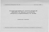 Zoogeographical and Ecological Studies of Docus … · Zoogeographical and Ecological Studies of Docus cucurbitoe ... presents some of the zoogeographical and ecological studies conducted