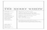 the merry widow - Metropolitan Opera 3 Merry Widow.pdf · vicomte cascada Jeff Mattsey baron mirko zeta Sir Thomas Allen valencienne ... The Music The score of The Merry Widow is