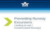 Preventing Runway Excursions - IATA Materials... · Preventing Runway Excursions - 27/01/11Landing on Wet / Contaminated Runways 6 Landing Overruns Each year there are a number of