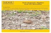 Soil Organic Matter - North Central Region Water Networknorthcentralwater.org/files/2016/02/Soil-Organic-Matter-and-Its... · Soil organic matter is a very important part of the composition