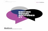 BRITISH SOCIAL ATTITUDES 31 Social Attitudes 31 ... the 31st British Social Attitudes report to consider ... people in England who choose to describe themselves as English (Curtice,